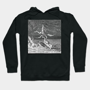 Running away from Satan, no one escapes hell Hoodie